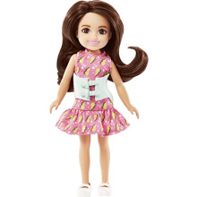 Chelsea Doll with Brunette Hair and Back Brace (HKD90)