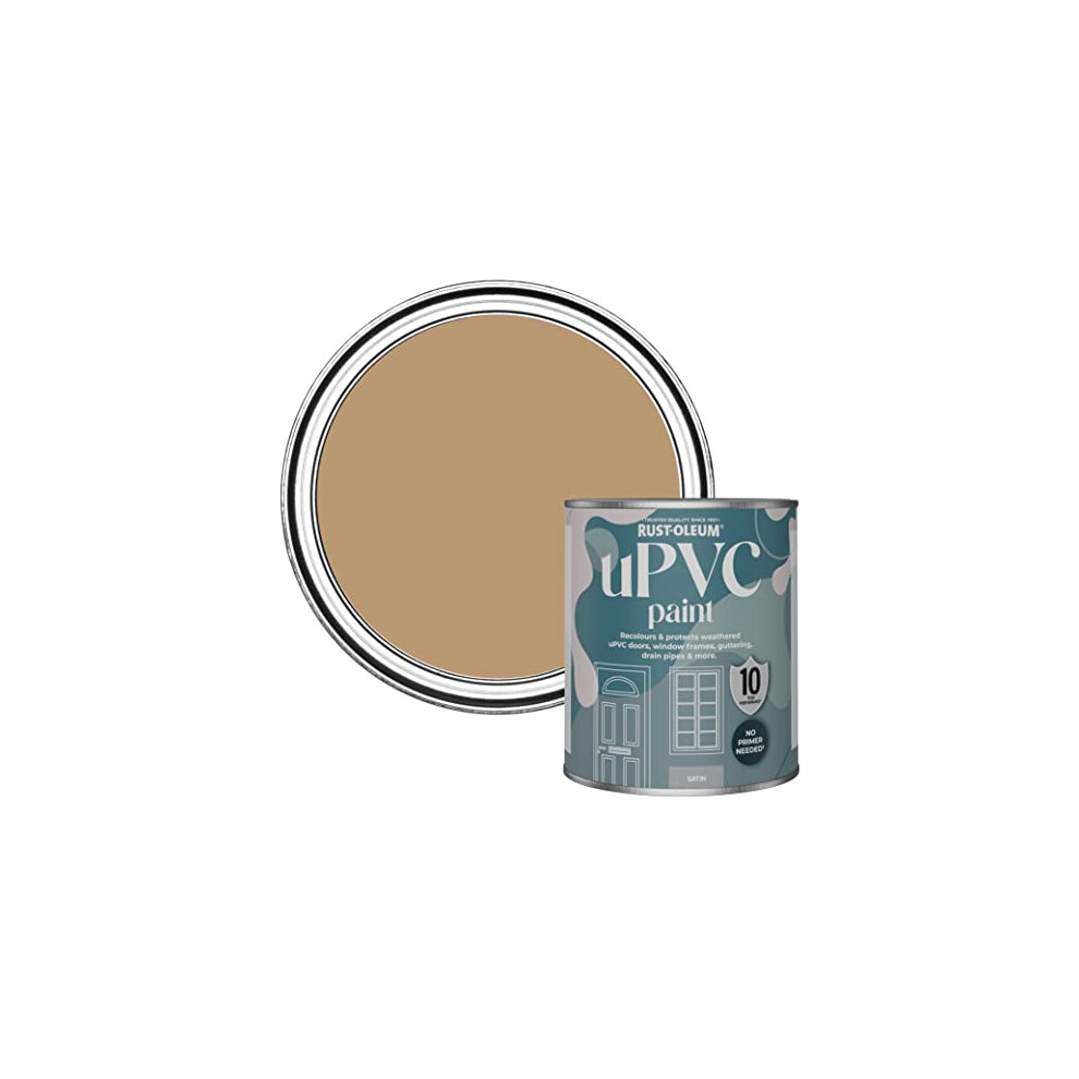 Brown uPVC Door and Window Paint In Satin Finish - Fired Clay 750ml