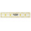 Prym Universal Ruler, Transparent, Yellow, 1 x 6 inch 3