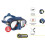 Cressi Calibro + Corsica Snorkeling Set - Blue Nery, Uni 2