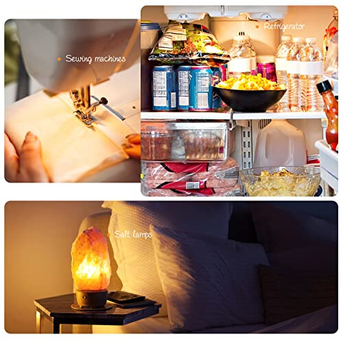 Glamhaven E14 Salt Lamp Bulb 230v 15w Scentsy Light Bulbs | Australia