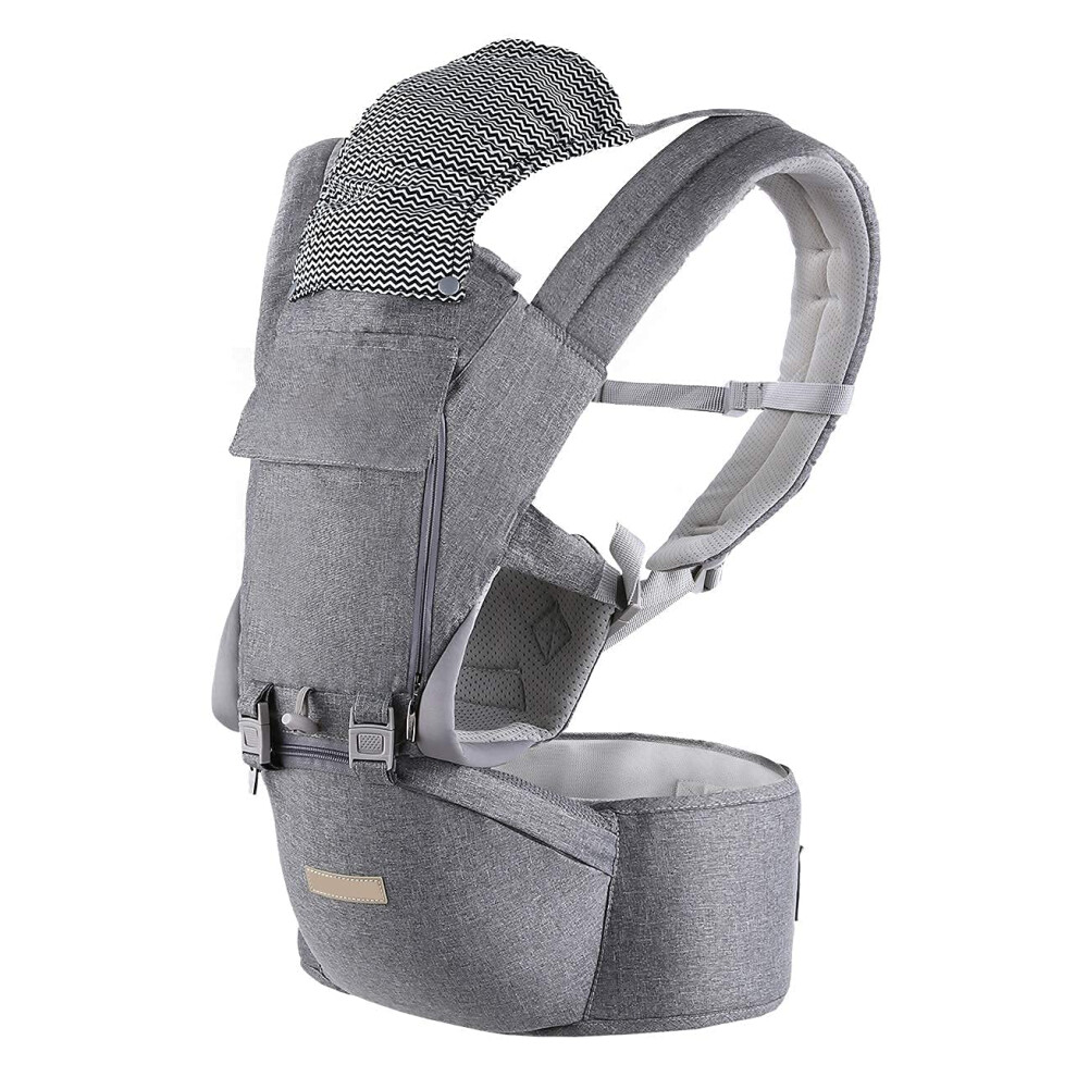 Baby Carriers From Newborn To Toddler: Advanced 9-In-1 Baby Carrier 3–36 Months, Adjustable, Ergonomic Baby Carrier Hipseat For All Positions & Kisdream