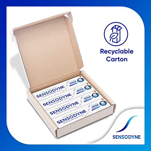 Sensodyne Repair & Protect Toothpaste Extra Fresh Multipack, 75ml, 4 Pack 1