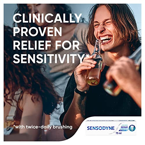 Sensodyne Repair & Protect Toothpaste Extra Fresh Multipack, 75ml, 4 Pack 2