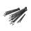Crescent 9 Pc. X10 12 Point Long Pattern Combination SAE Wrench Set - CCWS9BS 3