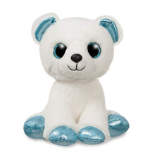 Aurora, Sparkle Tales, Eira The Polar Bear, Soft Toy, 61201, White, 7in, Gift Idea For Children And Adults - Plush Soft Toy