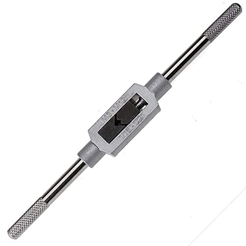 Tap Capacity Nonslip Handle Adjustable Tapping Wrench M3-M12
