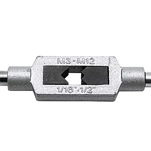 Tap Capacity Nonslip Handle Adjustable Tapping Wrench M3-M12 1