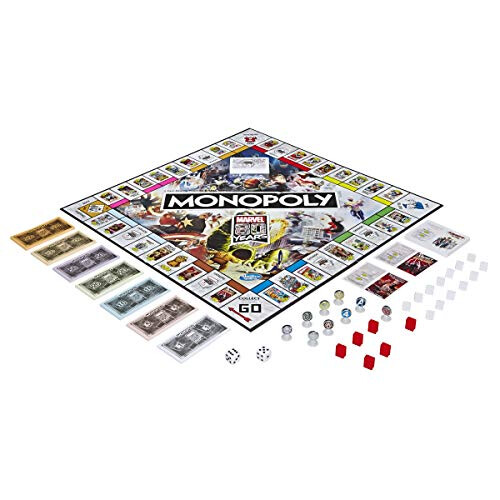 Monopoly Marvel 80th Birthday Board Game [French Version] 2