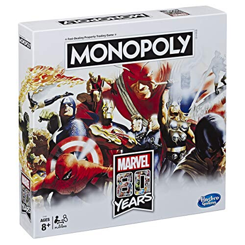 Monopoly Marvel 80th Birthday Board Game [French Version] 1