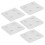 5Pcs Aluminium Extrusion Profile Joining Boards 4‑Hole Vertical Connecting Plates for Linear Extension Connection/Overlapping Connection Between 9