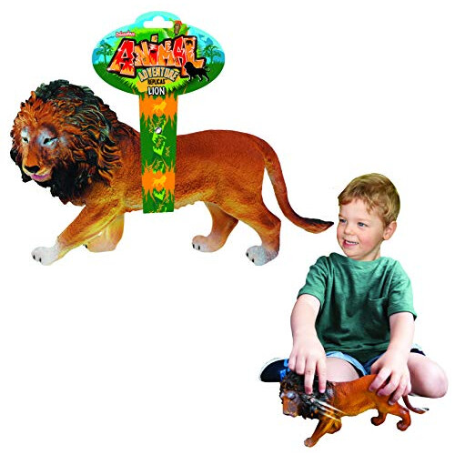 Lion Toy Animal Adventure Replica Figure These large sized lion animal figures are the ideal safari animal toys for kids