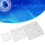 5Pcs Aluminium Extrusion Profile Joining Boards 4‑Hole Vertical Connecting Plates for Linear Extension Connection/Overlapping Connection Between 3