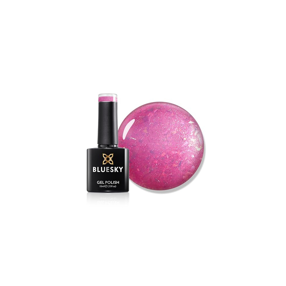 Gel Nail Polish 10ml, Pink Diva - LVM03, Pink Soak-Off Gel Polish for 21 Day Manicure, Professional, Salon & Home Use, Requires Curing Under UV/LED