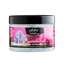 SofN'Free - Flaxseed Oil & Rosewater Curl Elongating Gel for defined, shiny curls, 325ml