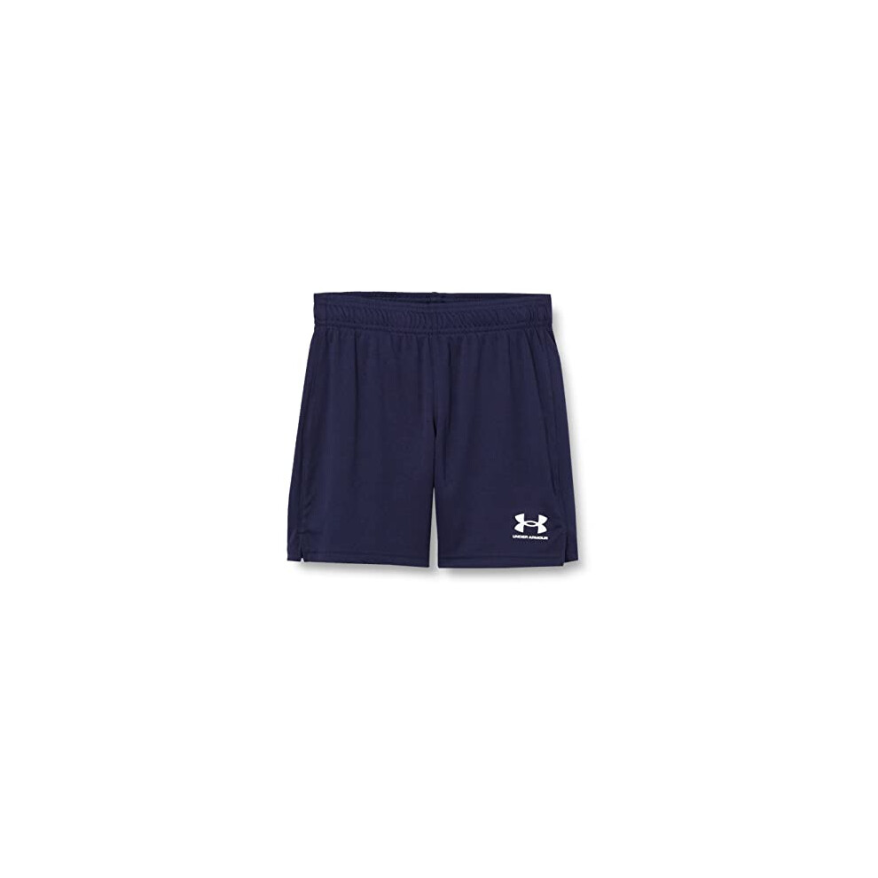 Boys' Y Challenger Core Short, Fast-Drying and Sweat-Wicking Boys' Shorts with 4-Way Stretch, Loose Running Shorts for PE, Football Training and More,