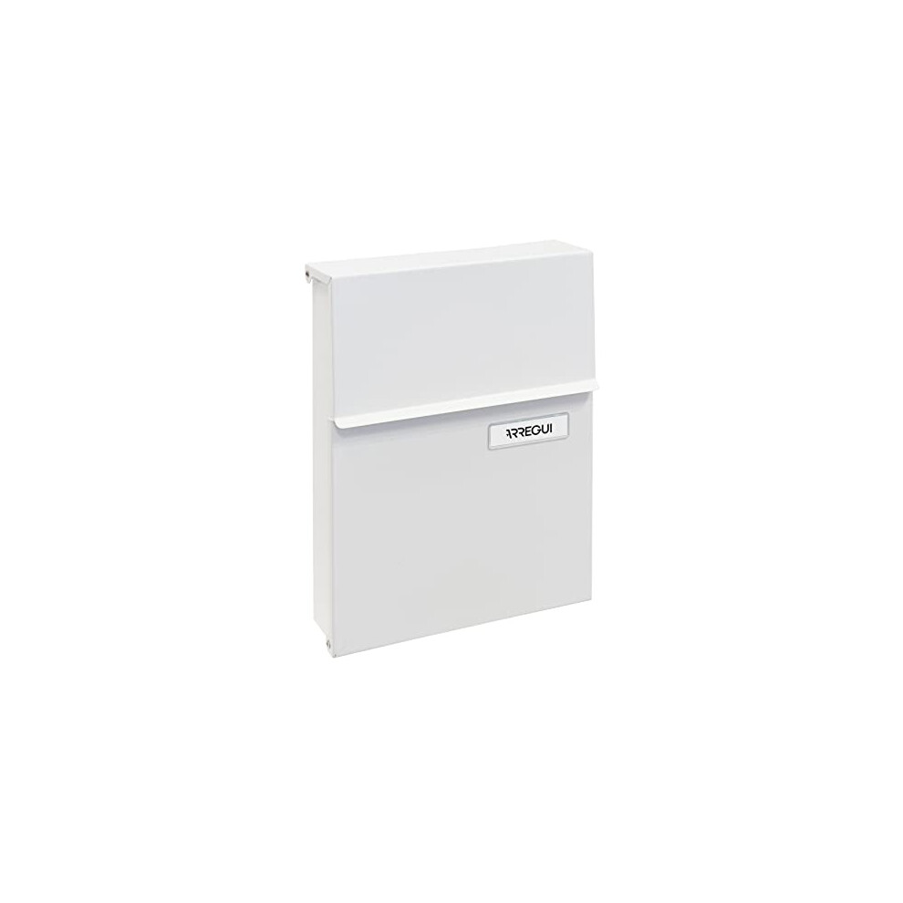 Line E6801 Galvanised Steel Letterbox, Size S (Din A5 Post), Wall Letter Box For Outdoor Use, Postbox With Protective Flap, Weather-Resistant, Easy 8425181731550