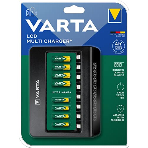 Varta VARTA LCD MULTILADDARE+ USB C batteriladdare - inga batterier 1