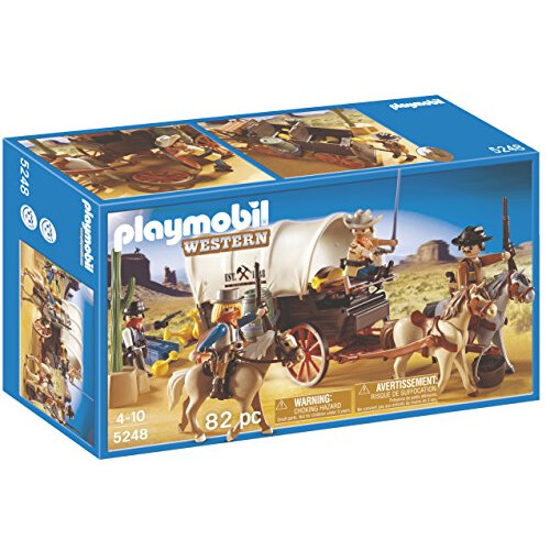 PLAYMOBIL 5248 Covered Wagon with Raiders