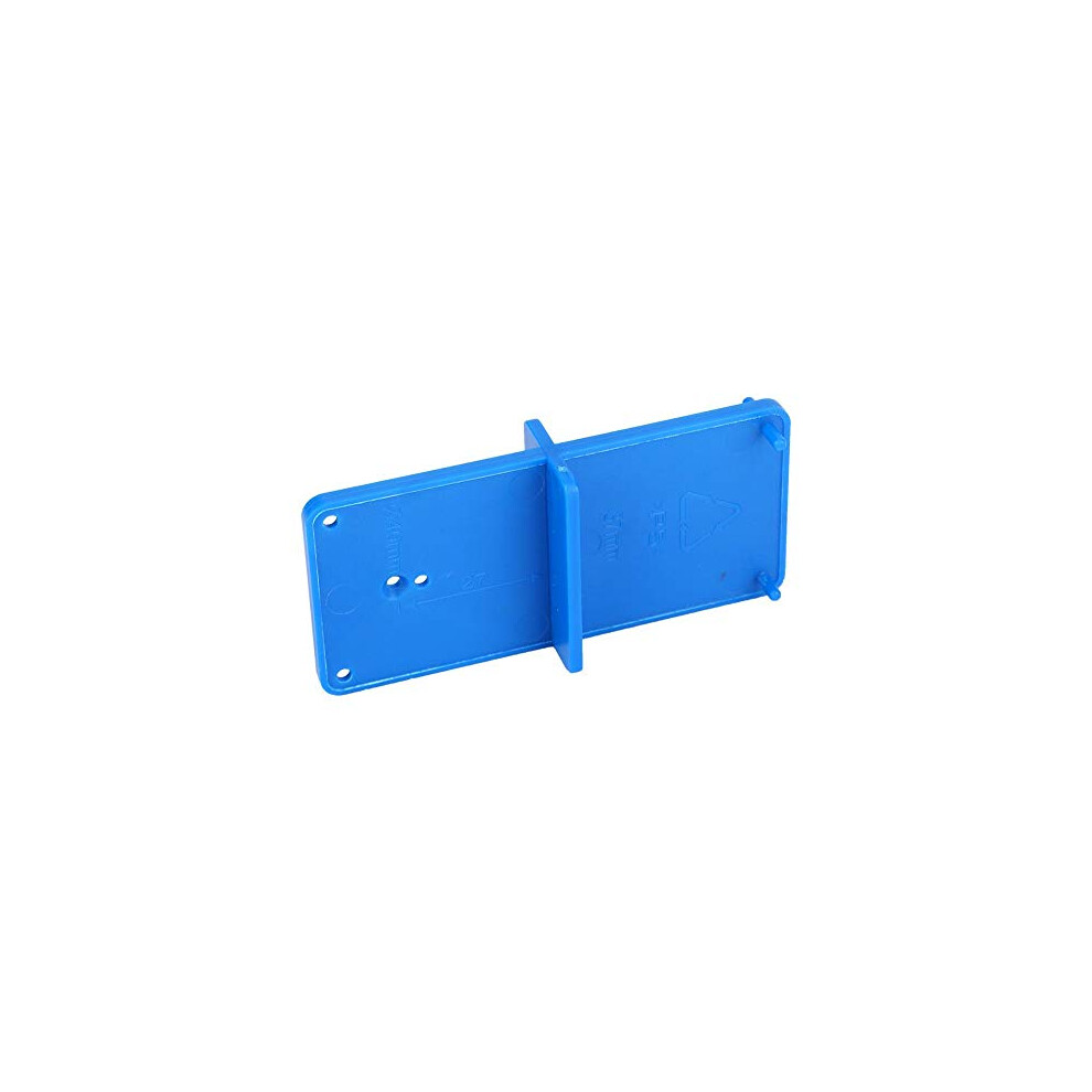 2Pcs Hinge Hole Jig Template Hinge Hole Drill Guide Locator Hinge Hole Template For Diy Carpentry Door Cabinet Assemble 711632068909