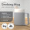 1 Handle 165ml Grey Adult Drinking Mug/Drinking Cup/Sippy Cup/Non Spill Cup 6