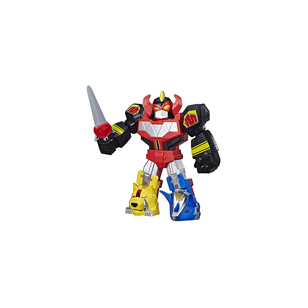 Playskool Heroes Mega Mighties Megazord Action Figure, 12-Inch Mighty Morphin Toy for Kids Ages 3 and Up