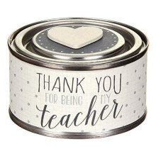 Thank You for Being My Teacher Scented Candle Tin