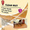 CLEAR BEESWAX 1 LITRE- wall & floor tile polish 2
