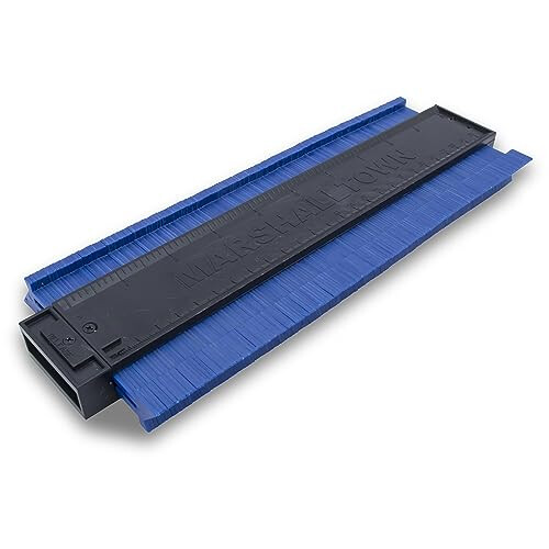 Marshalltown Contour Tool, Plastic, Black/Blue, 102 x 254 mm