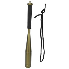 Fishing Priest, Fishing Bat Tool 25mm Diameter Fishing Bat Tool Aluminium Alloy Fish Knock Tool with Foam Handle and Lanyard
