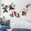 Pegatinas de pared - Avengers - 26 pegatinas - Vinilo - Multicolor - Infantil 4
