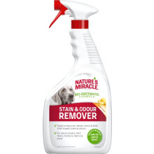 Dog Stain & Odour Remover - Bio-Enzymatic Formula - Melon Scent 946ml, White