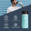 Hydro Flask 12 OZ Wide Flex SIP LID Agave 3