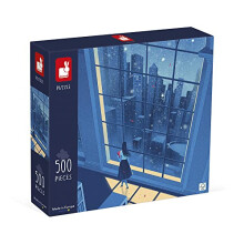 - 500-Piece Puzzle - The Blue Night - Suitable for Adults, Teenagers and Children - Made in Europe and FSC-Certified - Ages 8+ - J02510