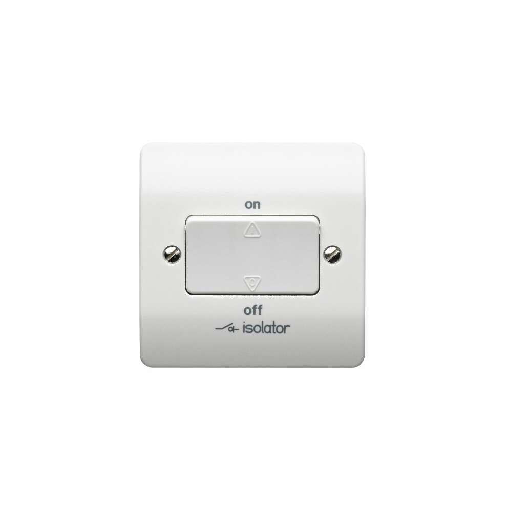 K4859whi 3-Pole Fan Isolator With No Lock And Key 5017490236975