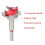 POWERTOOL Forstner Drill Bit, Hinge Boring Drill Bits Alloy,Sharp Woodworking Hinge Hole Cutter with Depth Stop for Woodwork Perforated（25mm） 4