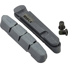 Patins de frein Shimano Dura-Ace BR-9000 pour jante carbone - 2 paires - Adulte - Noir