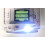 Blue Flasher LED PCB with Battery Box for Dummy Alarm Siren Security Bell Flash Box (Blue) 1