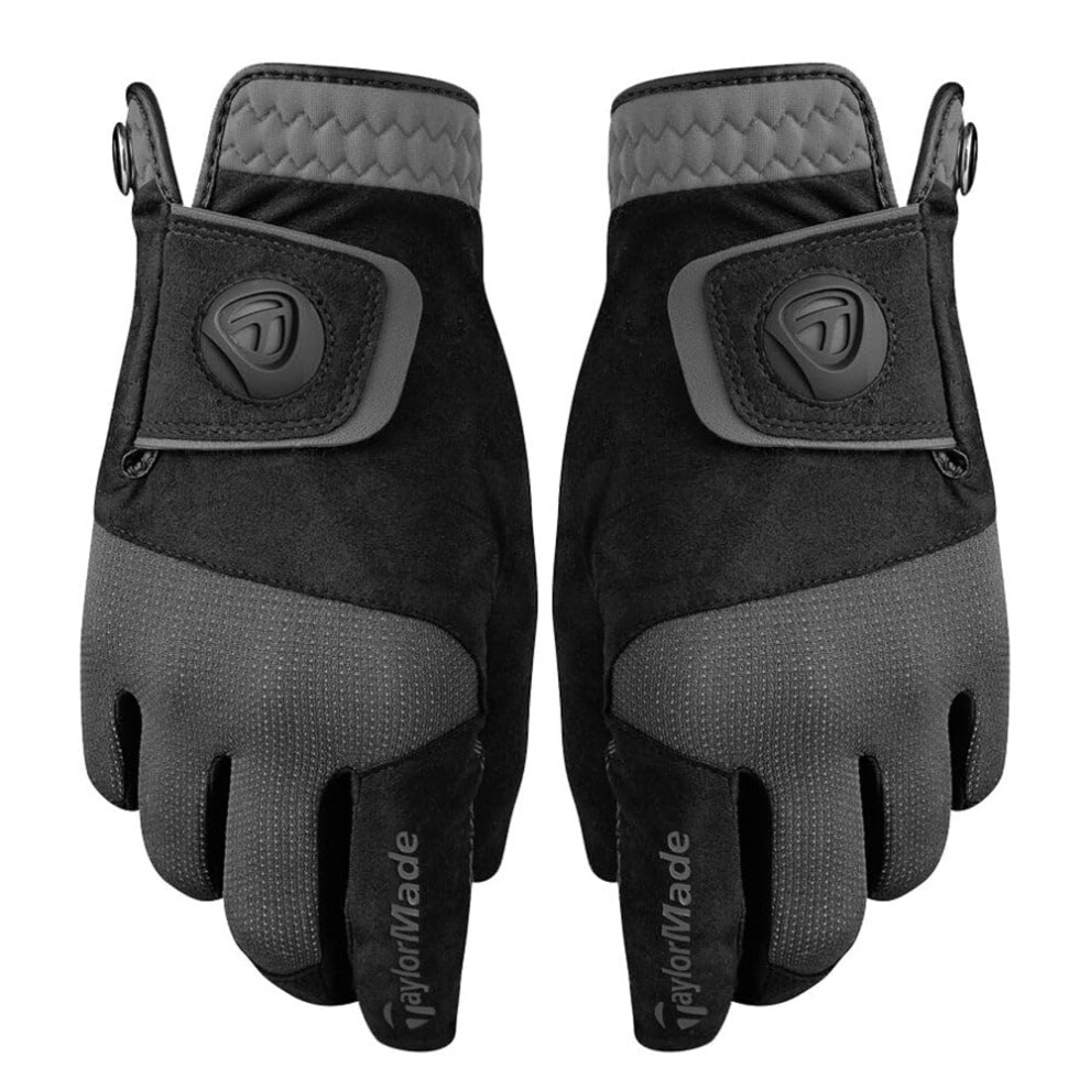 Men's Rain Control Golf Glove, Black, Small
