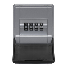 KeyGarage 727 Mini - Wall-mounted key box - for up to 8 keys or small valuables - black/silver