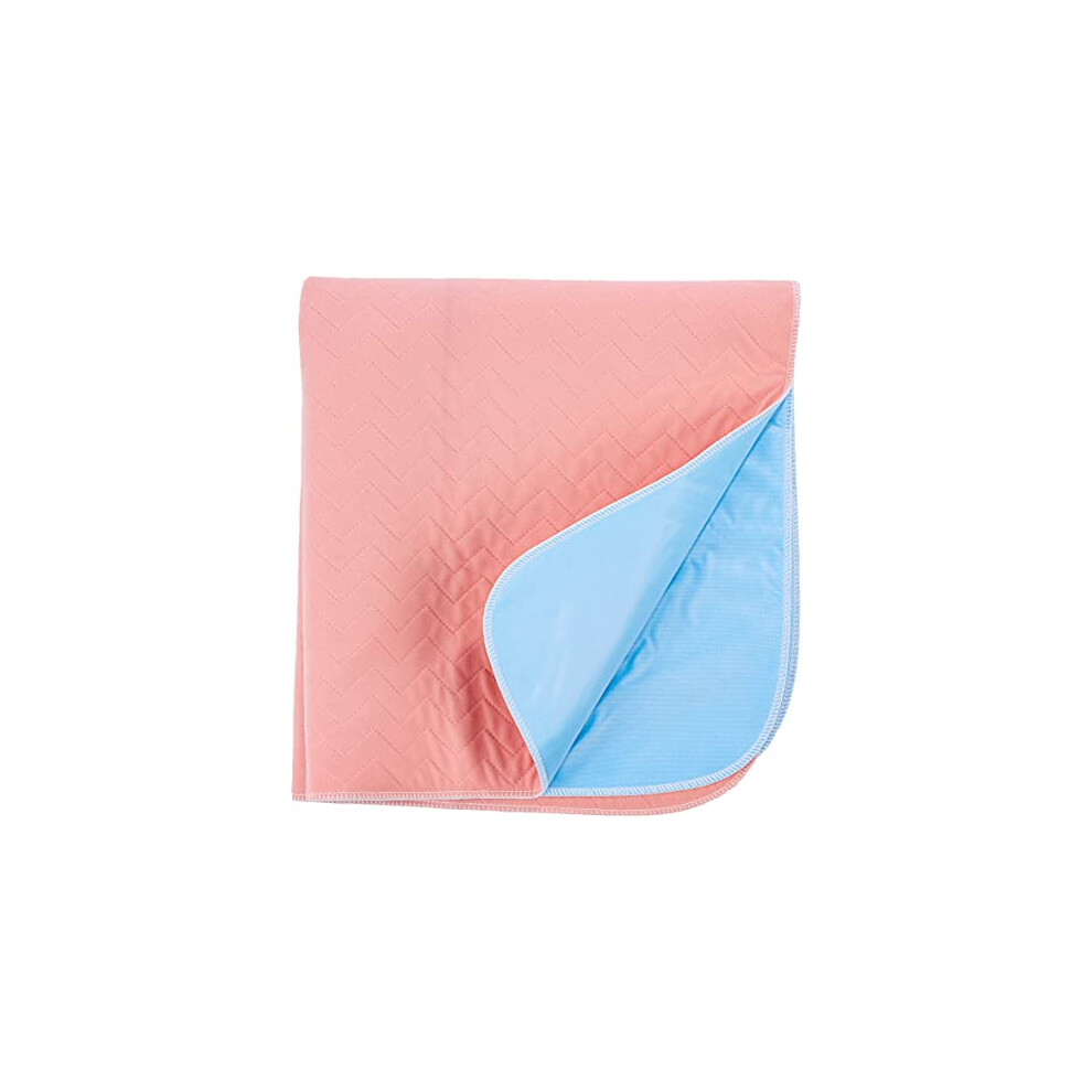 Omnitex Washable Bed Protector Without Tucks - 85 X 90Cm Reusable Incontinence Pad, 3 Litres Absorption Capacity (1X Bed Pad)