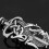 Celtic Hair Clips Dragon Design Viking Jewelry Hair Clip Alloy Irish Hair Pin with Stick for Woman men 5
