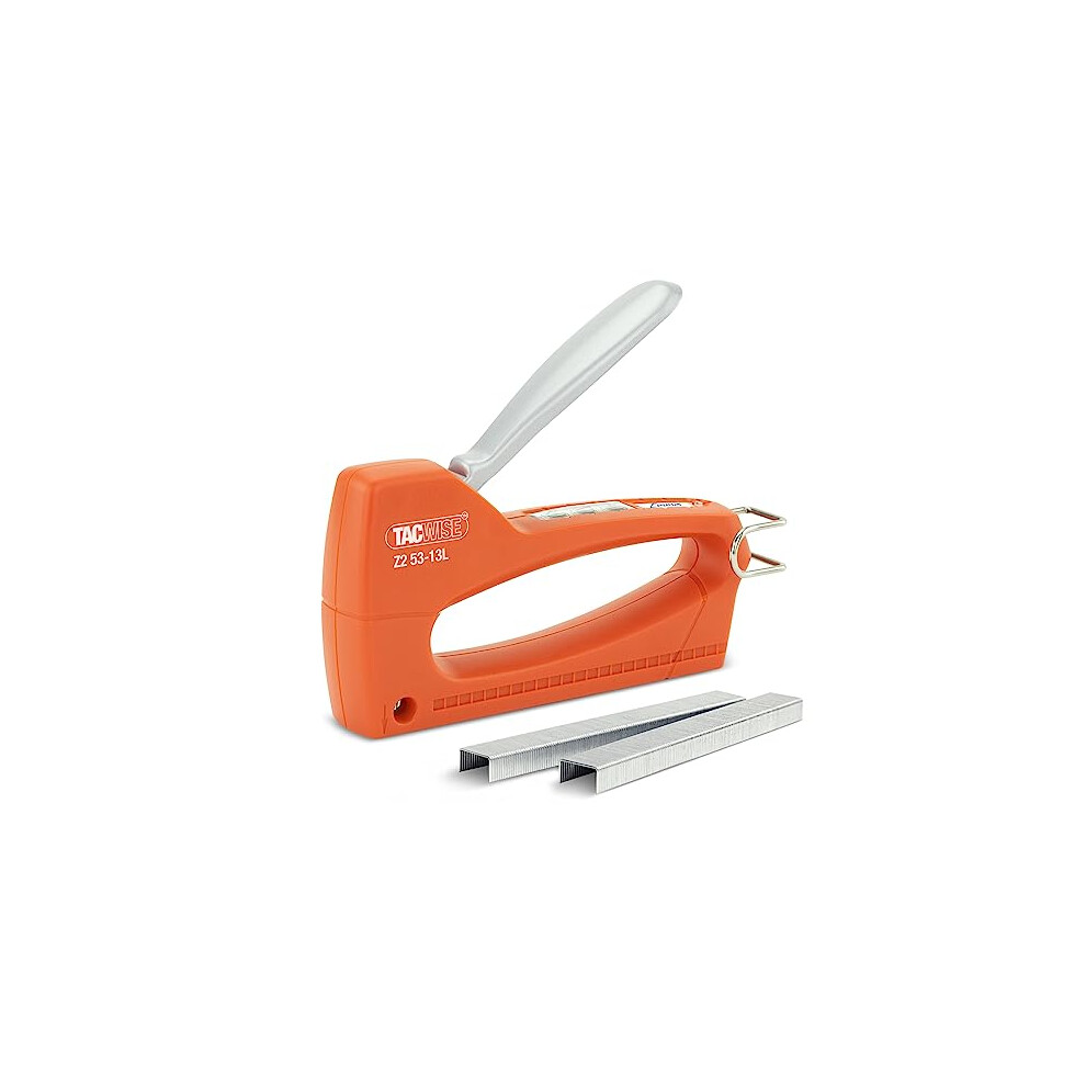 1727 Z2 53-13L Lightweight Staple Gun with 300 Staples, Uses Type 13 and 53/4-8 mm Staples, Orange