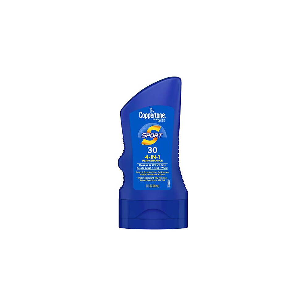 Coppertone Sport Sunscreen Lotion Spf 30, 3Oz