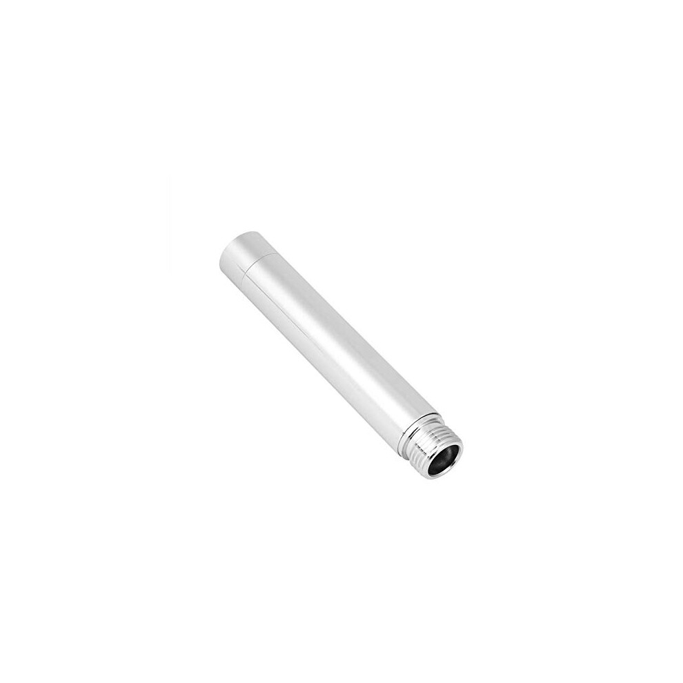 Shower Extension Tube 4 Inch Stainless Steel Shower Extension Tube G1/2 Thread Chrome Plating Shower Extension Tube For Shower Head Handheld Shower 9341180480055