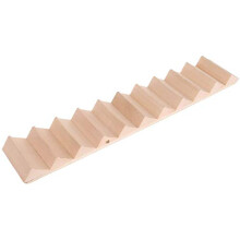 1/12 Scale Wooden 11-Steps Stair Staircase DIY Accessories for Dolls House