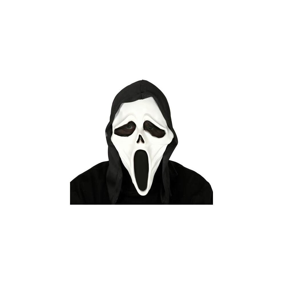 Scream ghostface mask in latex with hood-image-OPC-PDWH2MW-NEW