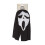 Scream ghostface mask in latex with hood 3