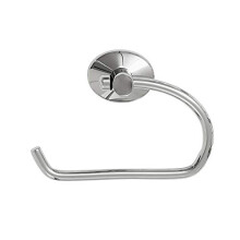 Oblique Toilet Roll Holder, Swing. Made from stainless steel. EASY CLEAN. 25-YEAR GUARANTEE.