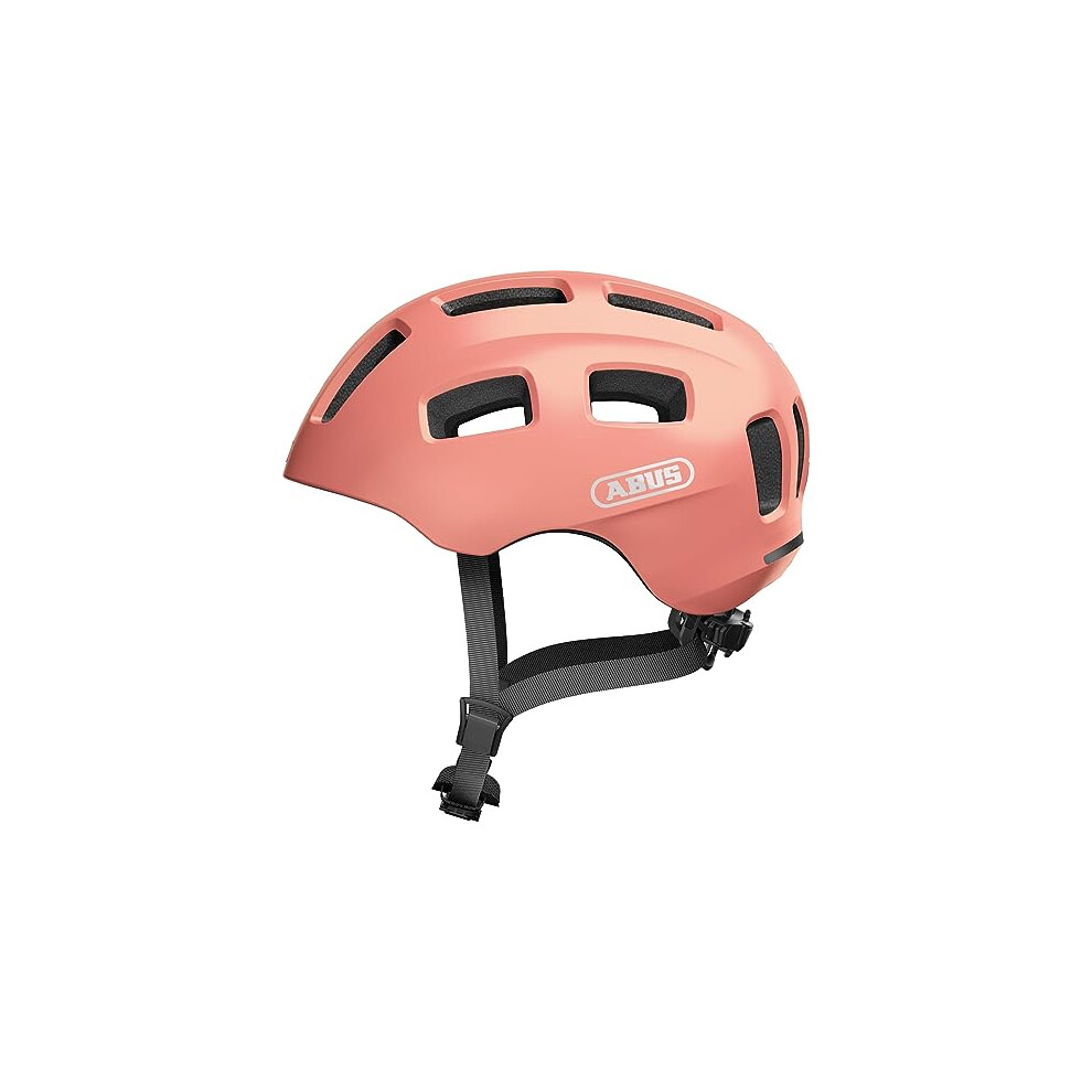 Youn-I 2.0 bike helmet - with light for children, teenagers and young adults - for girls and boys - gold, size M